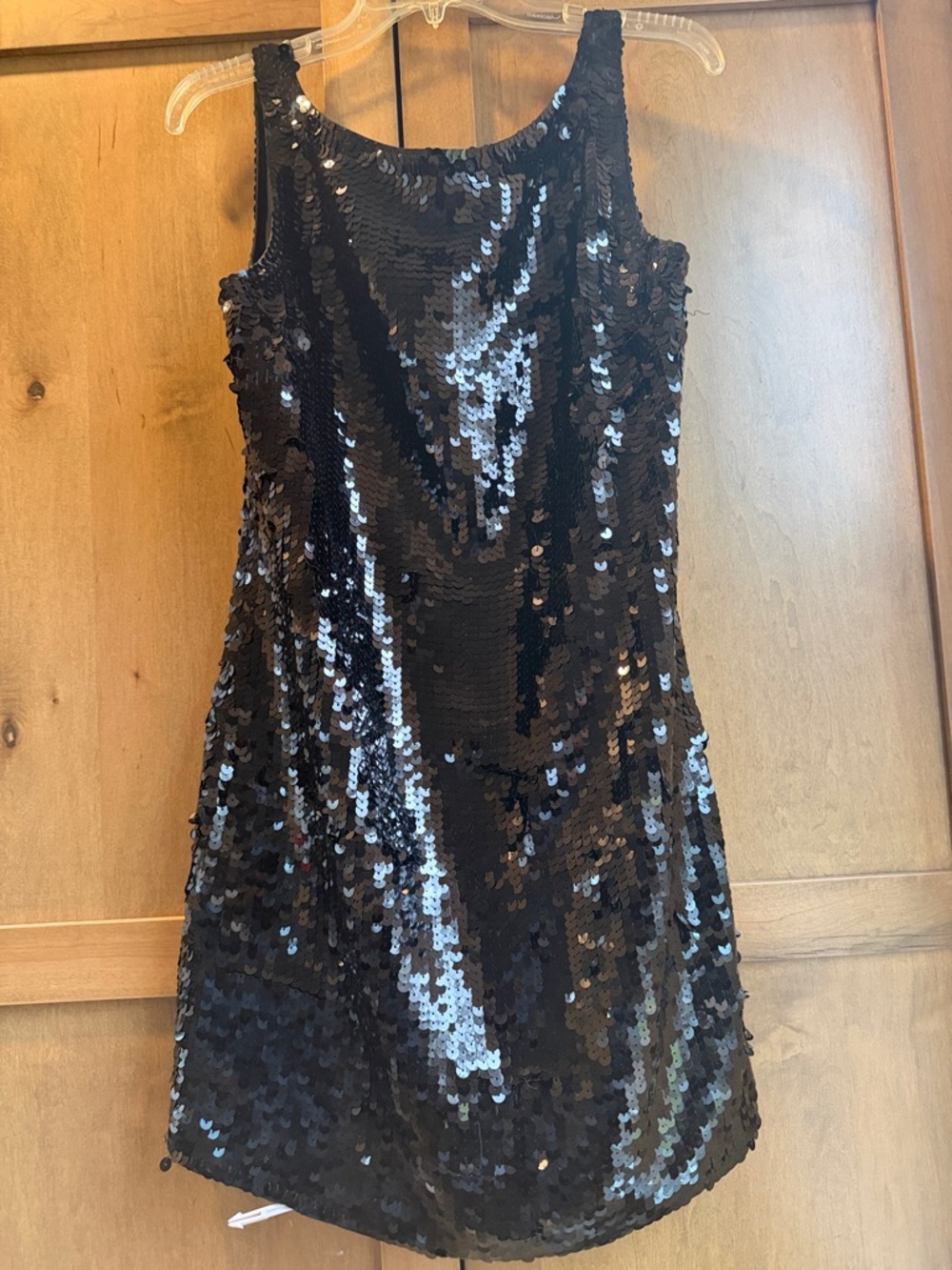 Banana Republic Black Sequin Mini Dress - Picture 4 of 6